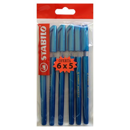 Boligrafo Stabilo Excel Azul 5 Y 1