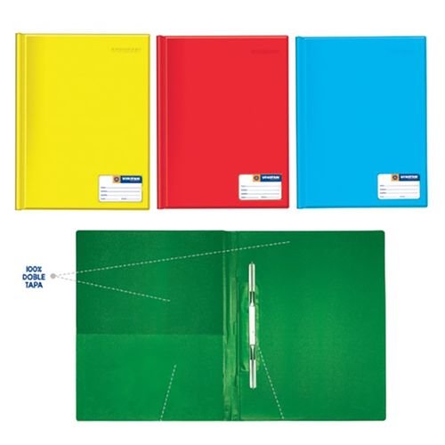 Folder Plástico Vinifan Doble Tapa A4