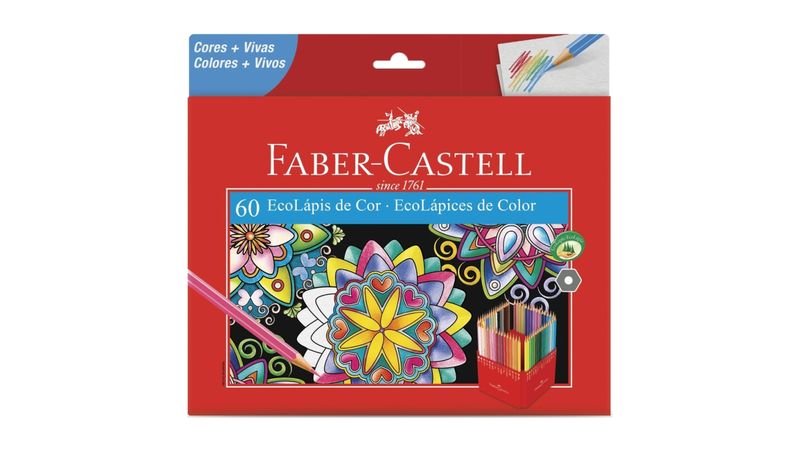 Comprar Lapiz Color Faber Castell Ecolapices Hexagonal 120148Ex Caja/48  Colores
