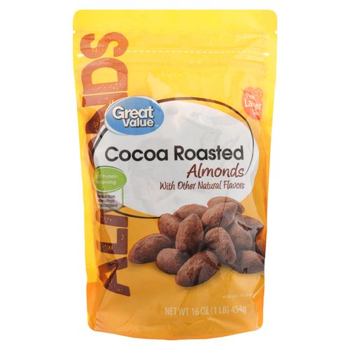 Almendra Great Value Tostada Cocoa -397gr
