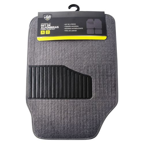 Set Auto Drive Alfombras Tela Gris