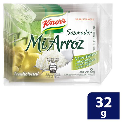4 Pack Consome Knorr Mi Arroz - 32gr