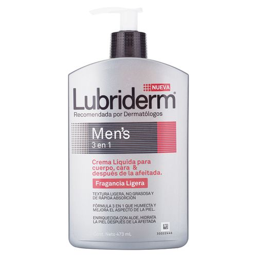Crema Lubriderm Men Con Fragancia 473Ml