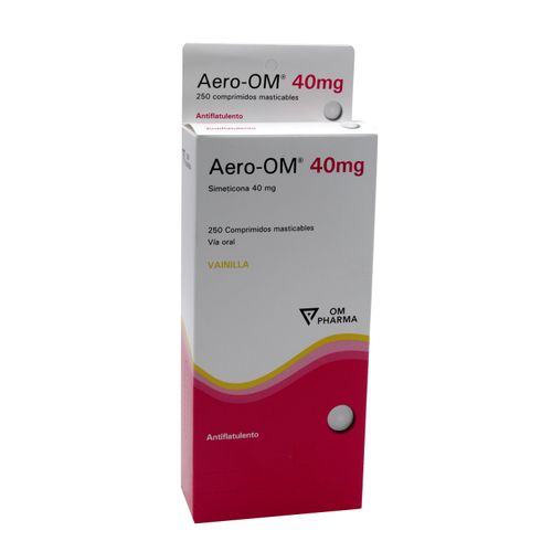 Aero-Om 40 Mg, Precio indicado por unidad