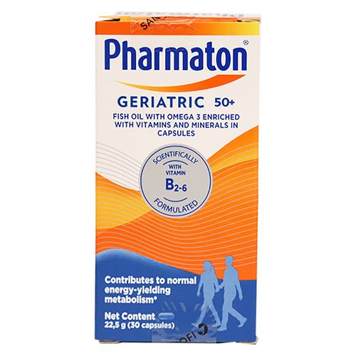 Vitaminas Pharmaton Geriatric Cápsula 30