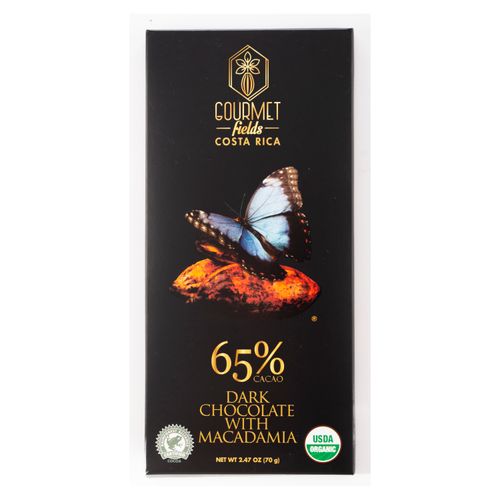 Choc Gourmet Fields Negro C Macada 100Gr