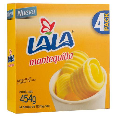 Mantequilla Lala 4Und 454 Gr