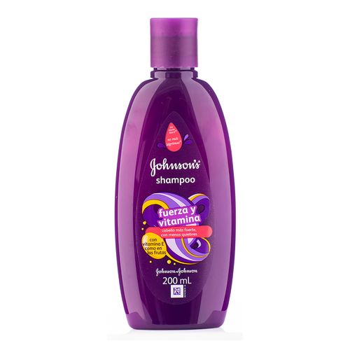 Shampoo Johnsons Fuerza Vitaminas 200Ml