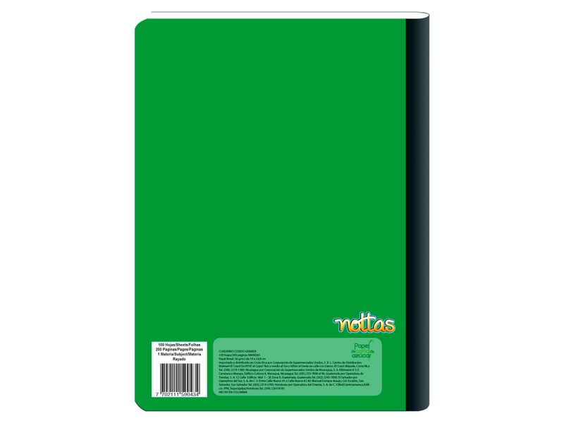 Cuaderno-Cosido-Grande-100H-Rayado-Verde-2-71544