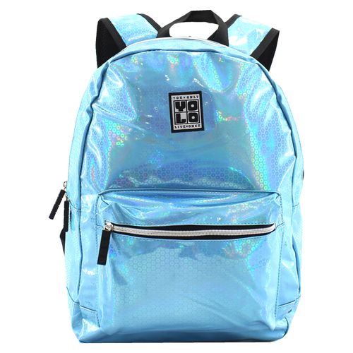 Mochila Yolo Compartimiento Celeste