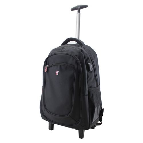 Mochila Con Ruedas Negra