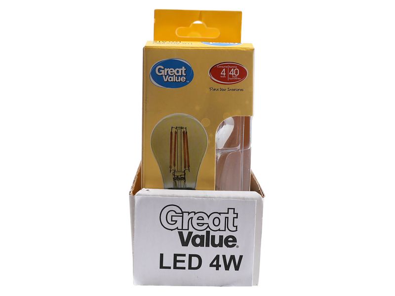 Bombillo-Great-Value-Filamento-4W-Luz-Ambar-10-71982