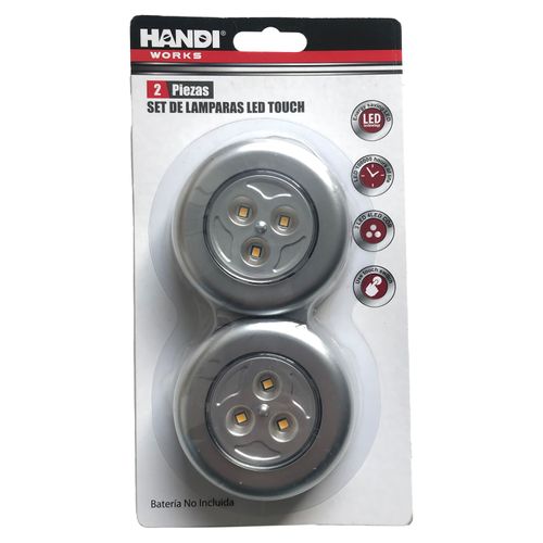 2 Pack Luz Touch 3 Led