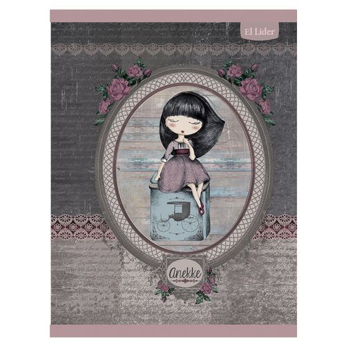 Cuaderno Cosido Grande 100H Teen F