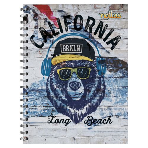Cuaderno Espiral 100H Rayado Surt Diseño