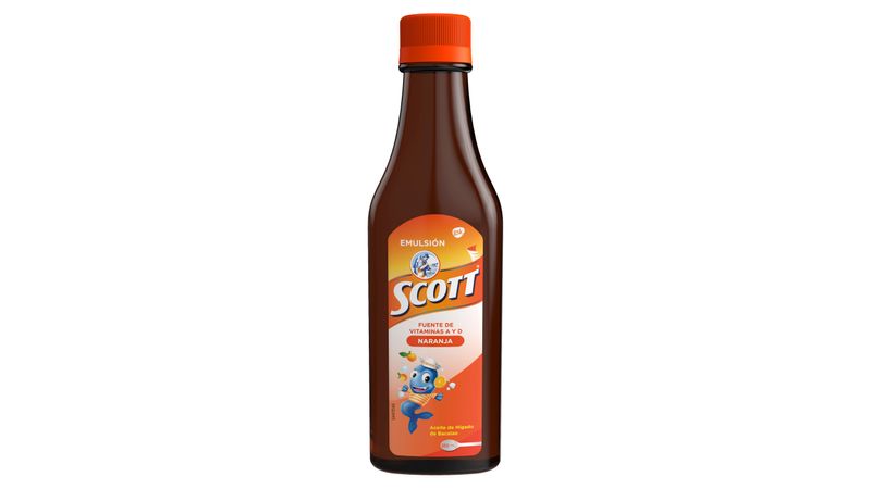 Comprar Emulsión Scott Extra Naranja -200ml