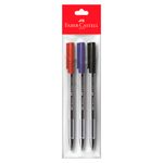 Boligrafo-Faber-Castell-Medio-062-Azul-Negro-Rojo-Blister-3-Unidades-1-29475
