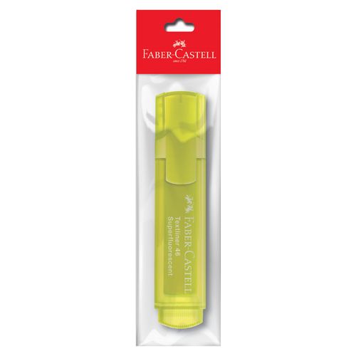 Resaltador Faber Castell Textliner Ice 1546 Amarillo Blister 1 Unidad