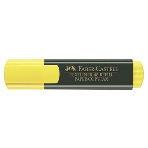 Resaltador Faber Castell Textliner 1548 Amarillo Unidad