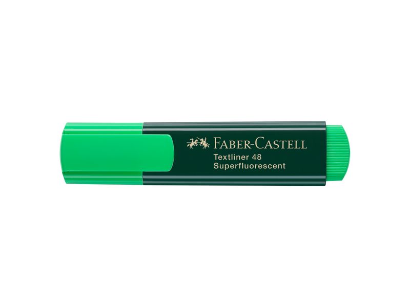 Resaltador-Faber-Castell-Textliner-1548-Verde-Unidad-1-72104