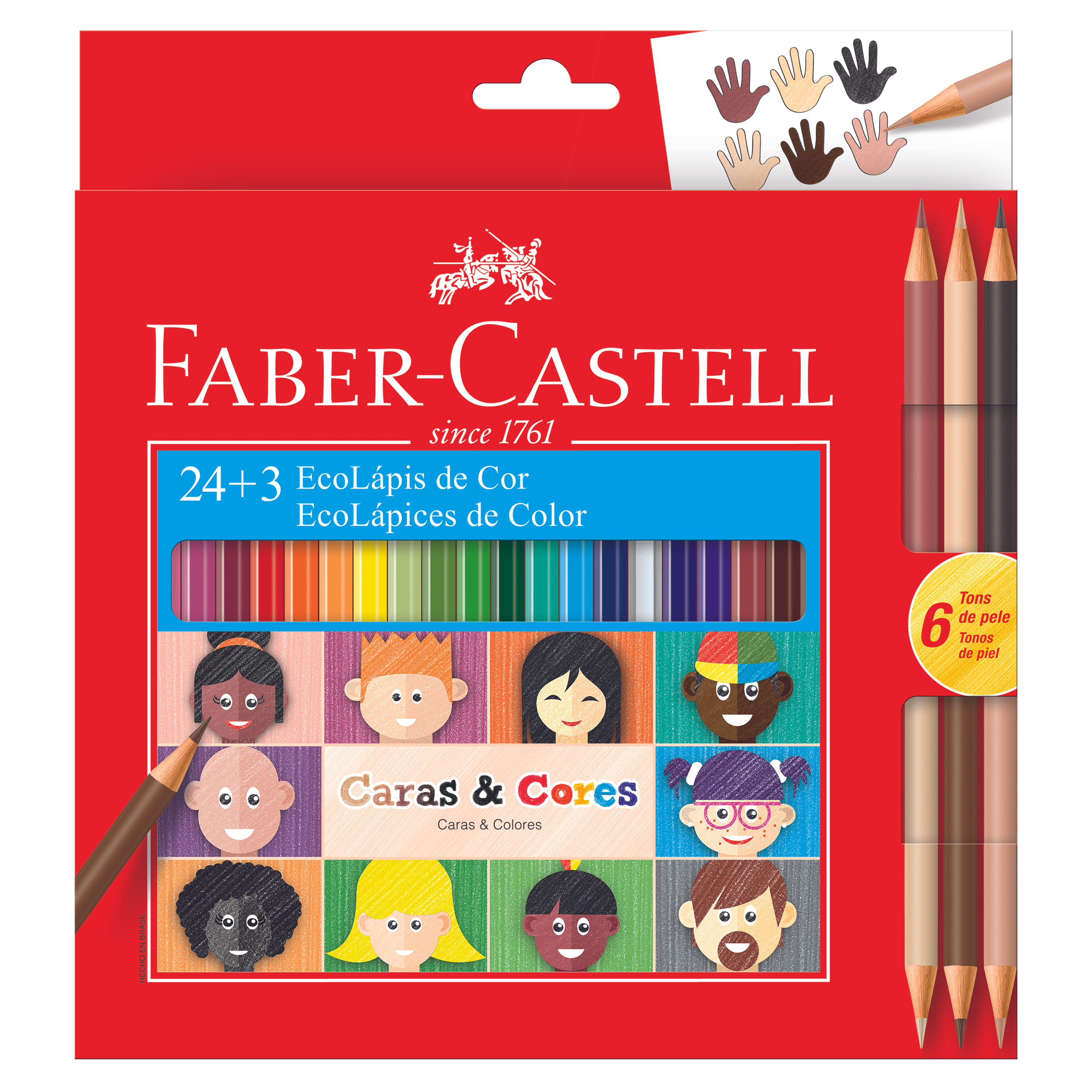 Comprar Lapiz Color Faber Castell Ecolapices Caras & Colores 120124Cc  Caja/24, Walmart Costa Rica - Maxi Palí