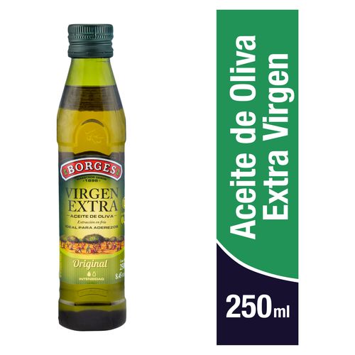 Aceite Borges Oliva Extra Virgen Botella - 250ml