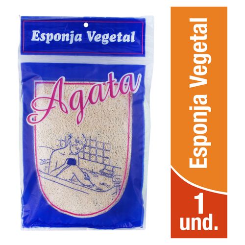 Esponja Vegetal  Agata Para Baño - 1 Unidad