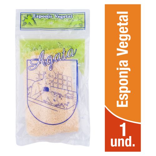 Esponja Vetal Agata Para Baño - 1 Unidad