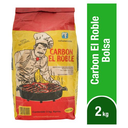 Carbon El Roble Bolsa - 2 Kilos