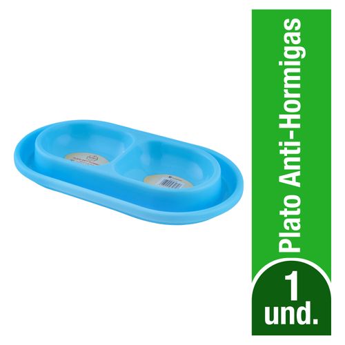 Plato Golden Pet Antihormigas Mascota - 1 Unidad