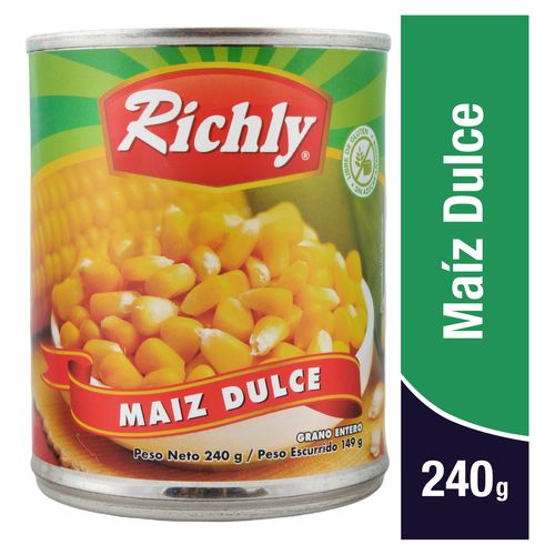 Maiz Richly Dulce En Lata - 149gr