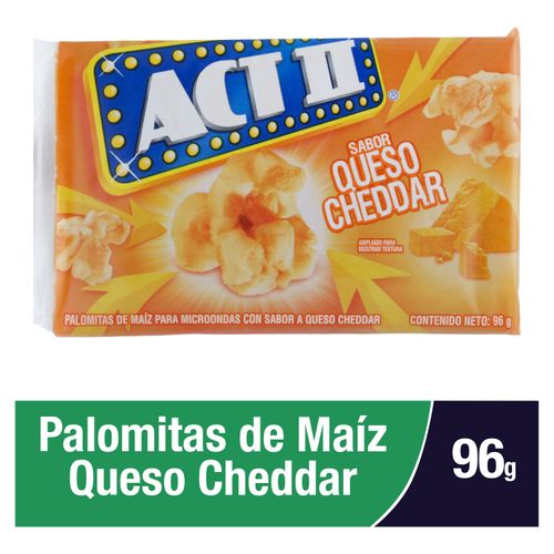 Palomitas Act II Queso Cheddar - 96gr