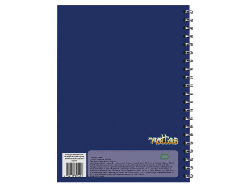 Cuaderno-Espiral-3-Mat-120H-Rayad-Surt-Color-4-71598