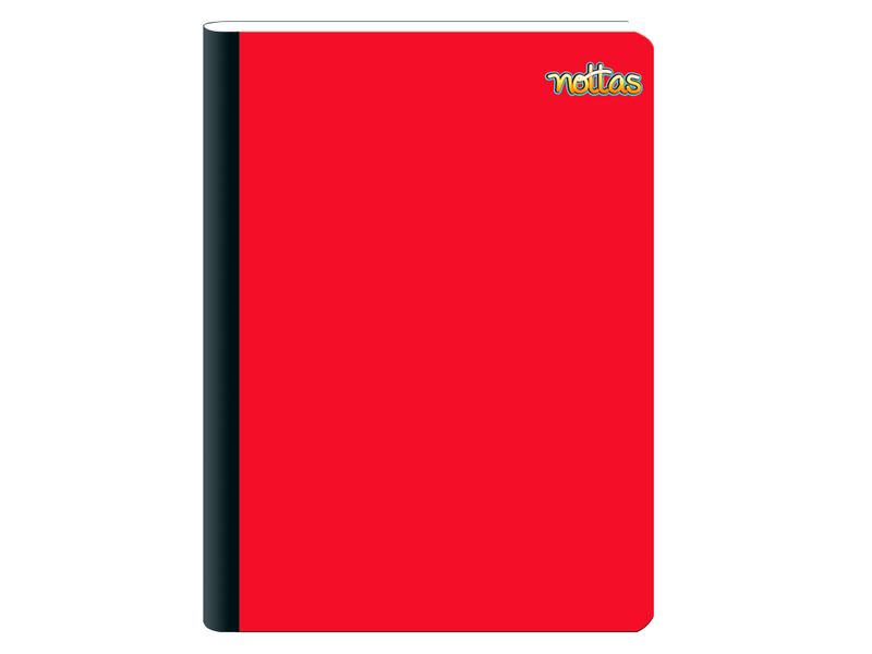 Cuaderno-Cosido-Grande-100H-Rayado-Solidos-Rojo-1-71541