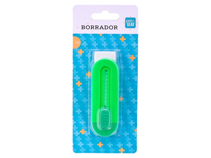 Borrador-Con-Protector-Pl-stico-Pen-Gear-Verde-1-72606