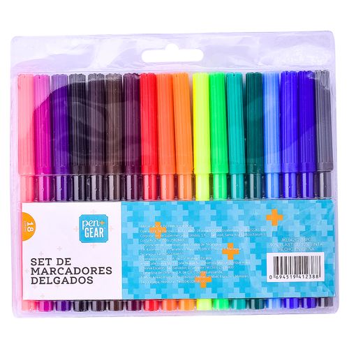 Marcadores De Colores Pen + Gear - 18 Unidades
