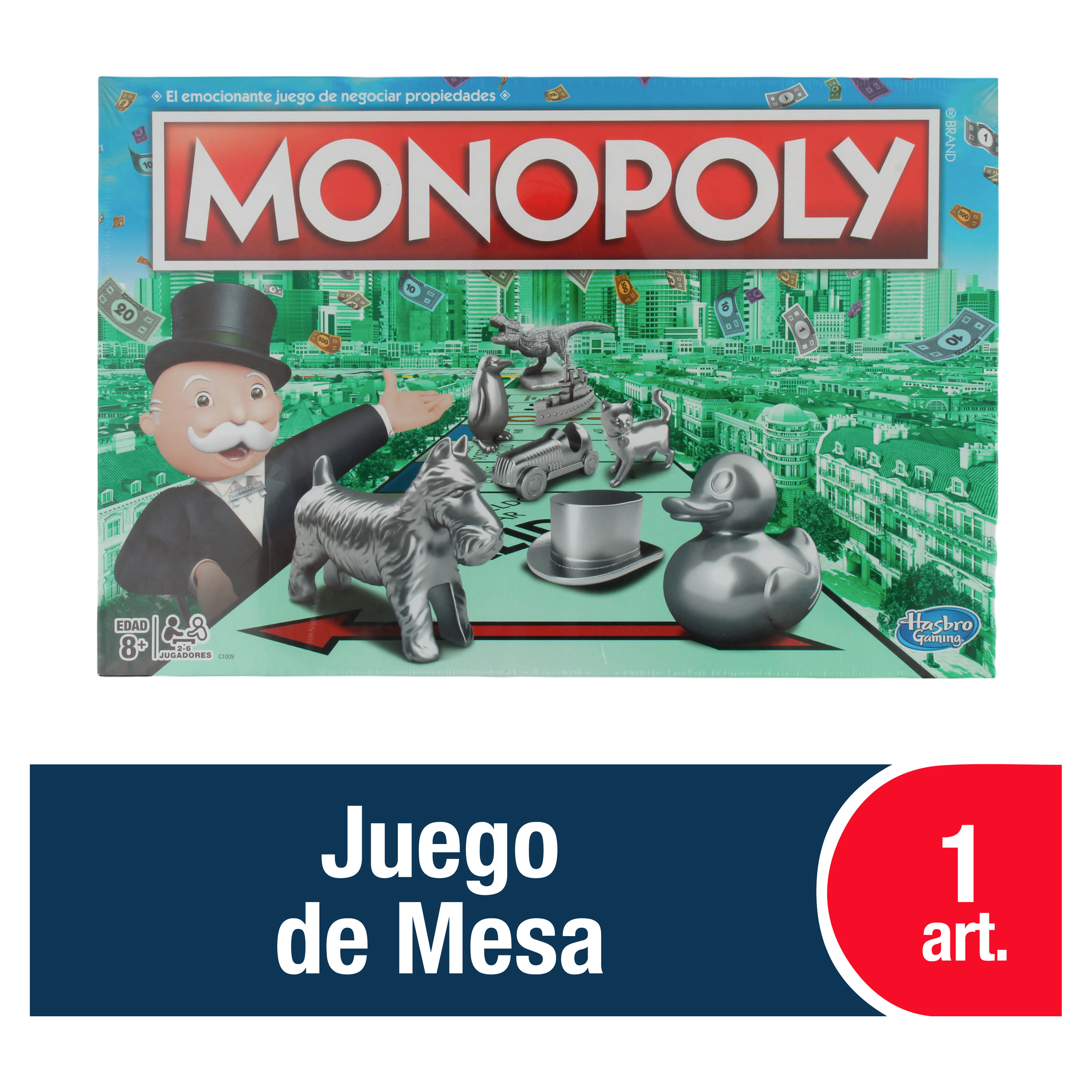Monopoly Clasico Juego Los Negocios Juego De Mesa Educando