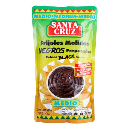 Frijol Santa Cruz molido negro - 400 g