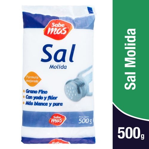 Sal Sabemas refinada bolsa - 500 g