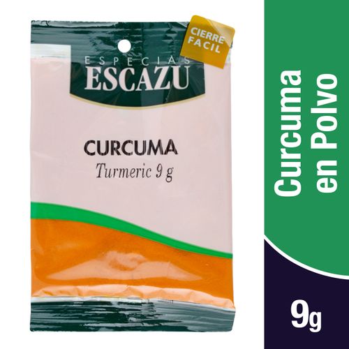 Especie Escazu Curcuma Sobr - 9gr