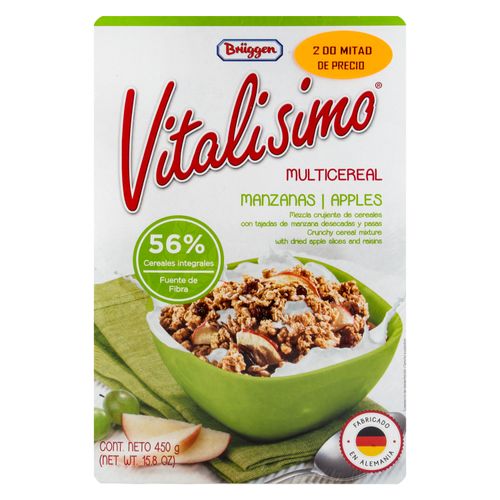 2Pack Cereal Vitalisimo Manzana Almendra - 900gr