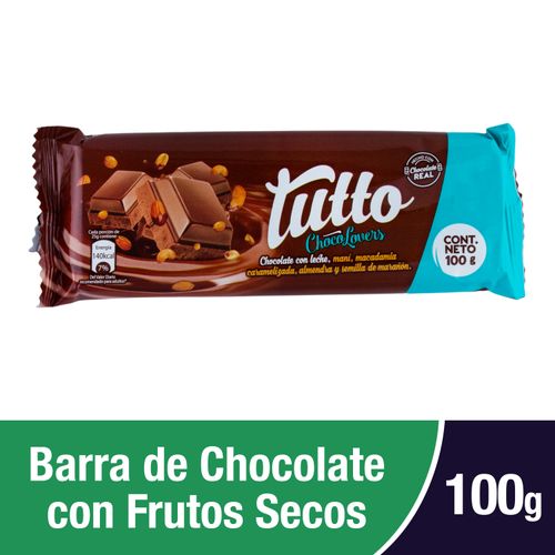 Chocolate Leche Mani Tuto ChocoLovers - 100gr