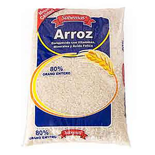 Arroz Sabemas Semi Entero 80% Grano Entero - 5000 g