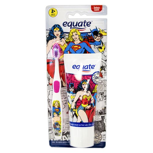 Kit Equate Avengers Crema- 24ml + Cepillo - 1 Unidad