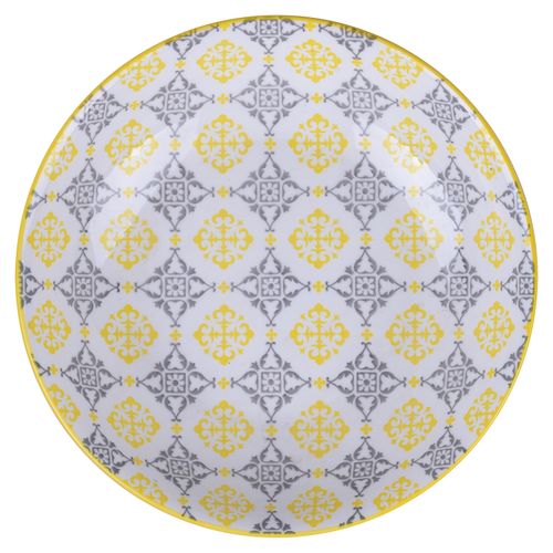 Plato Mainstays Sopero De Porcelana Decorado 8Plg