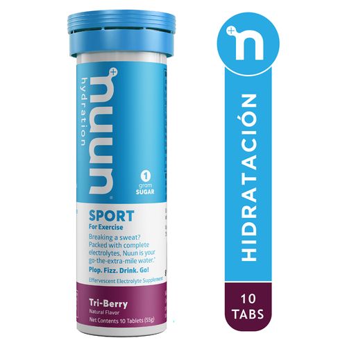 Hidratante Nuun Sport Tri Berry