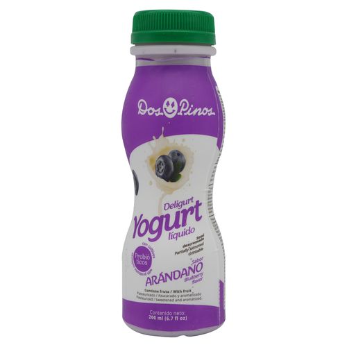 Yogurt Dos Pinos Deligurt Arandano - 200Ml