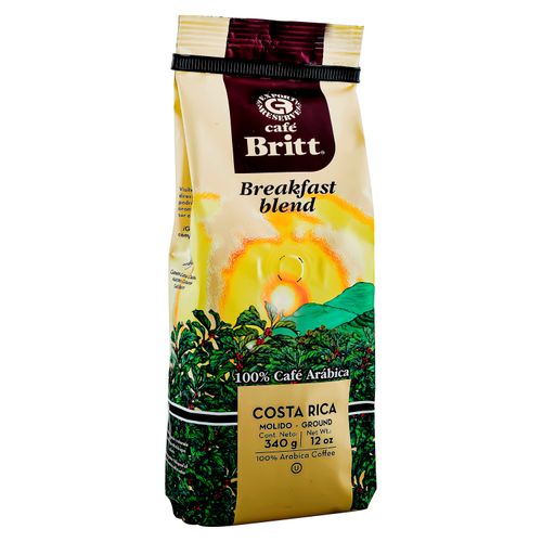 Café Britt Molido Breakfast - 340 g
