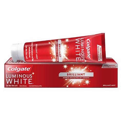 Pasta Dental Colgate Luminous White Advanced -51ml