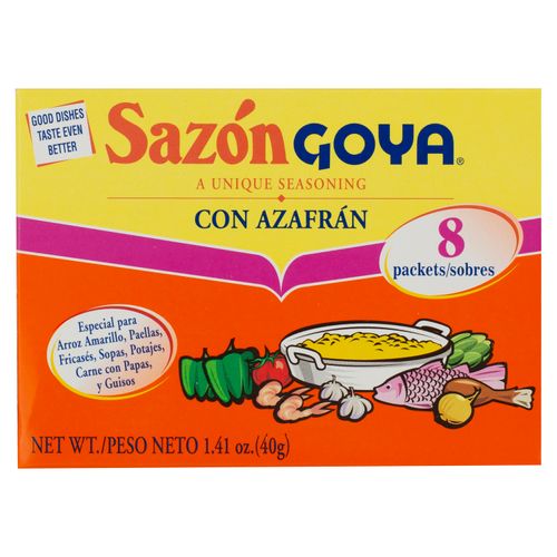 Sazonador Goya con azafrán - 40 g